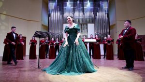 Соединяя города: камерный хор Актюбинской областной филармонии дал в Алматы уникальный концерт