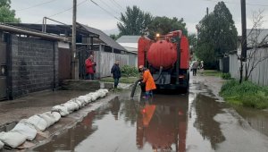 В Алматы создан оперативный штаб по координации ликвидации затоплений
