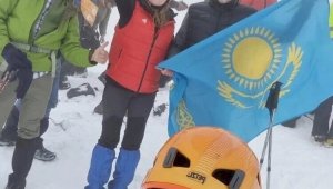 В Алматы состоялось восхождение на пик 28 героев-панфиловцев