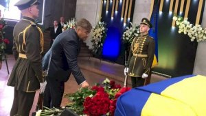Посол Казахстана принял участие в церемонии прощания с Леонидом Кравчуком