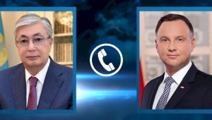 Президенты Казахстана и Польши провели телефонные переговоры
