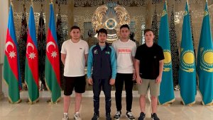 Спортсмены-стрелки из Алматы проголосовали на референдуме в Азербайджане
