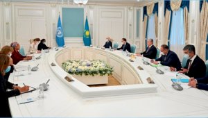 Касым-Жомарт Токаев принял первого заместителя Генерального секретаря ООН