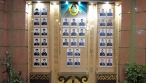 Видеоролик в память о полицейских до конца исполнявших свой долг подготовил ДП Алматы
