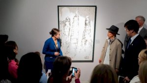 В Нацмузее РК открылась выставка мастера корейской чернильной живописи Пак Дэ Сонга