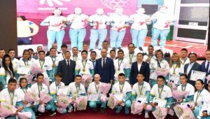 В столице Казахстана чествовали триумфаторов Сурдлимпийских игр 2022 года