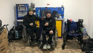 Жизнь в движении: в Алматы открылась мастерская по бесплатному ремонту инвалидных колясок