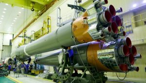 На Байконуре идет подготовка к запуску пилотируемого корабля «Союз МС-22»