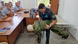В ДЧС Алматы обучены «Командиры формирований гражданской защиты»