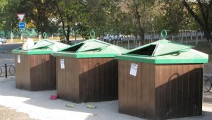 В Алматы установлено более 8 тысяч контейнеров для сбора мусора