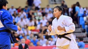 Казахстанская спортсменка завоевала «бронзу» чемпионата Азии по дзюдо