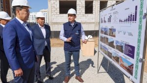 Премьер-министр РК ознакомился со строительством новых производственных и соцобъектов в Нур-Султане