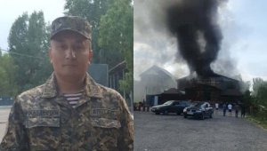 Гвардеец предотвратил взрыв в кафе в Алматинской области