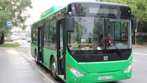 Ряд маршрутных автобусов Алматы изменит схему движения