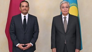 Президент Казахстана принял главу МИД Катара