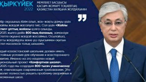 Глава государства: Каждый казахстанский школьник должен иметь достойные условия для обучения и всестороннего развития