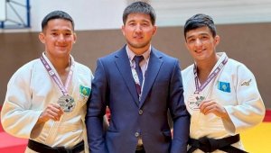 Казахстанские дзюдоисты завоевали две медали на Кубке Европы в Австрии