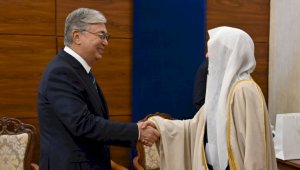 Президент Казахстана встретился с министром по делам ислама, призыва и наставления Саудовской Аравии