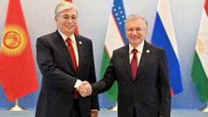Касым-Жомарта Токаева в «Конгресс-центре» встретил Президент Узбекистана