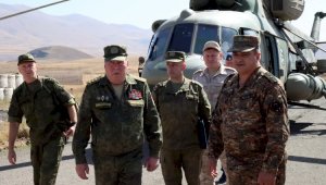 Миссия ОДКБ посетила несколько участков на границе Армении и Азербайджана