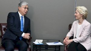 Президент РК провел переговоры с Президентом Европейской комиссии