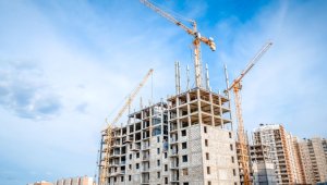 В Казахстане по сравнению с прошлым годом увеличился объем строительных работ