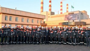 Глава государства посетил Павлодарский алюминиевый завод