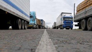 Скопления грузовых автомашин на посту пропуска «Карасу» уже нет – КГД РК
