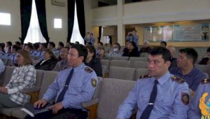 Начальник ДП Алматы провел встречу с КСК и ОСИ Медеуского района
