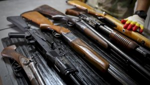 Число правонарушений, связанных с оружием, значительно выросло в РК