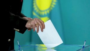 На избирательных участках Алматы с утра наблюдается высокая активность