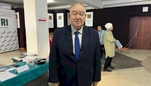 Общественный деятель Георгий Кан отдал свой голос на выборах в Алматы