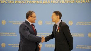 Орденом «Достык» II степени награжден Посол Швеции в Казахстане