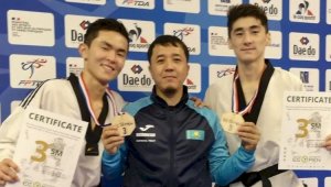 Отечественные спортсмены завоевали медали на турнире по таеквондо