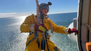 Тренировку на море впервые провела спасательная авиация МЧС