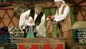 В Государственном театре кукол состоялась премьера спектакля по знаменитой казахской сказке «Ұр тоқпақ!»