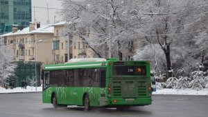 В Алматы с 12 декабря изменятся схемы маршрутов некоторых автобусов