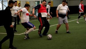 Первый турнир по ходячему футболу состоялся в Алматы