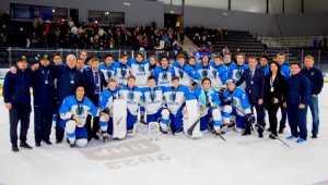Казахстан финишировал вторым на молодежном ЧМ по хоккею в первом дивизионе