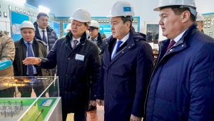 Премьер-министр ознакомился с проектом строительства новой ТЭЦ в Кызылорде