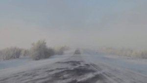 Из-за непогоды закрыт участок дороги Алматы — Усть-Каменогорск
