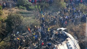 Пассажир рухнувшего самолета в Непале снял кадры крушения