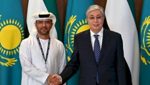 Касым-Жомарт Токаев встретился с главой Abu Dhabi Ports Group