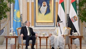 Президенты Казахстана и ОАЭ провели переговоры в Абу-Даби