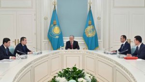 Токаев провел консультации с председателями палат Парламента и Премьер-министром