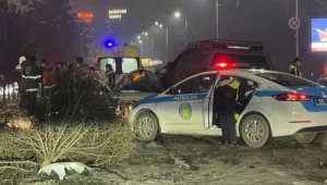 Три человека погибли в ДТП в Алматы