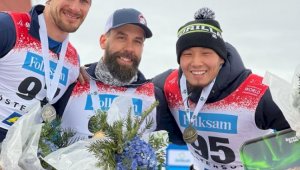 Лыжник-паралимпиец Ербол Хамитов завоевал еще одну медаль на чемпионате мира в Швеции