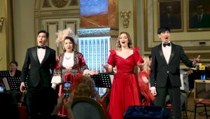 Солисты театра оперы и балета имени Абая исполнили любимые в народе песни Ескендира Хасангалиева