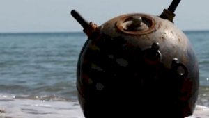 Морская мина взорвалась на берегу Батуми