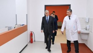 Президент ознакомился с работой клинико-реабилитационного центра в Кокшетау